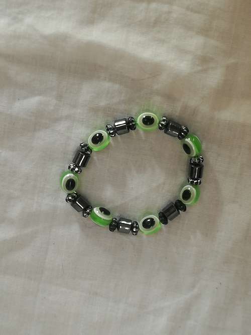 Green and Black Bracelet